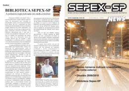 A primeira especializada em m&iacute;dia exterior - SEPEX-SP
