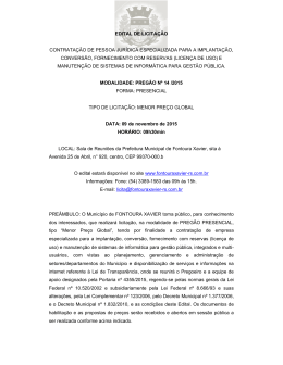 Pr 14 2015 Sistema Informa&ccedil;&atilde;o Gest&atilde;o Publica