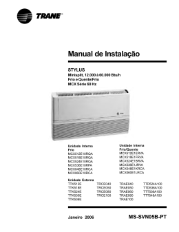 Instala&ccedil;&atilde;o - American Standard