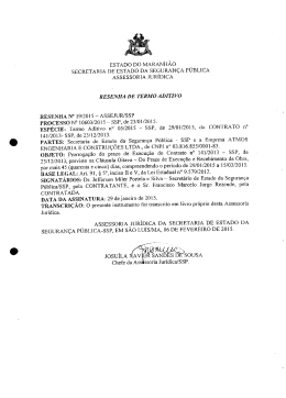 resenha nº 19-2015-ta nº 05-2015