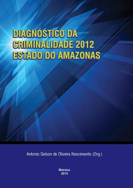 Anu&aacute;rio da Seguran&ccedil;a P&uacute;blica - SSP-AM