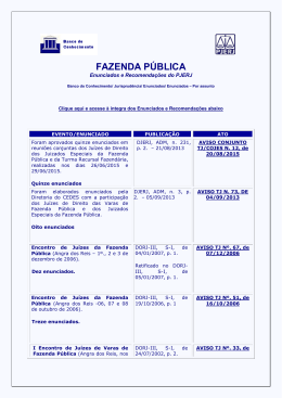 FAZENDA P&Uacute;BLICA - Tribunal de Justi&ccedil;a do Estado do Rio de Janeiro