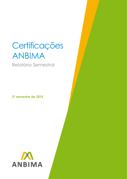 segundo n&uacute;mero do relat&oacute;rio Certifica&ccedil;&otilde;es ANBIMA