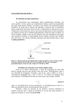 VII ELEMENTOS DE &Oacute;PTICA