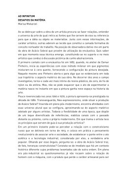 Texto MArisa - Amazônia Lugar da Experiência