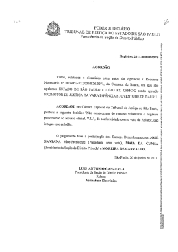 TJSP – Apelação Cível nº 0039052-72.2009.8.26.0071