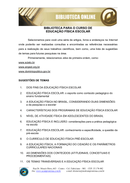 educação física escolar