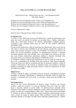 Raul Oliveira Costa - Resumo Expandido
