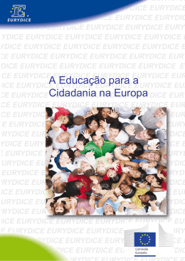 A Educa&ccedil;&atilde;o para a Cidadania na Europa