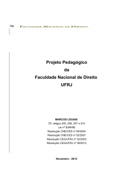 projeto pedag&oacute;gico fnd 2014 - Direito