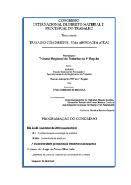 Acesse a programa&ccedil;&atilde;o - Instituto dos Advogados Brasileiros