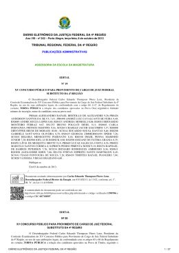 Portal da Justi&ccedil;a Federal da 4&ordf; Regi&atilde;o