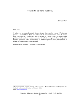 Psican&aacute;lise & Barroco &ndash; Revista de Psican&aacute;lise. v.5, n.2: 07