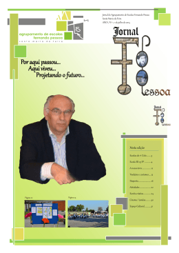 Jornal do Agrupamento de Escolas Fernando Pessoa
