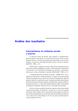 An&aacute;lise dos resultados