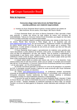 (03.12 Concurso elege mais bela &aacute;rvore de Natal feita