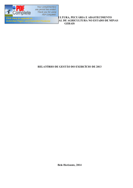 SFA-MG - Minist&eacute;rio da Agricultura