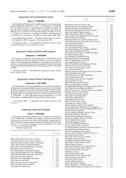 Di&aacute;rio da Rep&uacute;blica, 2.&ordf; s&eacute;rie &mdash; N.&ordm; 115 &mdash; 17 de Junho de 2008