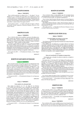 Mobilidade Interna Intercategorias de Manuel Fernando da Fonseca