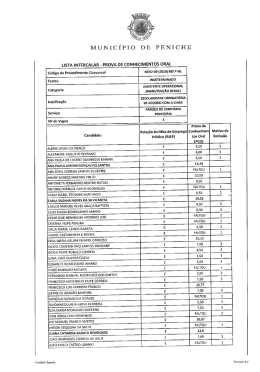 Manutenção Geral Ref. M - Câmara Municipal de Peniche