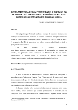 Veja o artigo completo - Universidade Castelo Branco