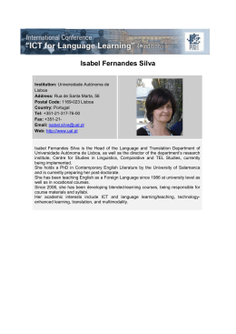 Isabel Fernandes Silva