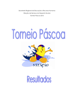 Resultados Torneio P&aacute;scoa 07.03.15 Nata&ccedil;&atilde;o