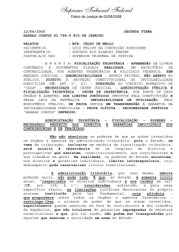 Fiscaliza&ccedil;&atilde;o Tribut&aacute;ria