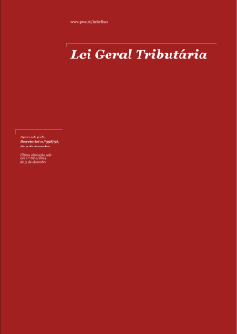 Lei Geral Tribut&aacute;ria
