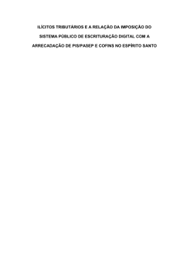 il&iacute;citos tribut&aacute;rios e a rela&ccedil;&atilde;o da imposi&ccedil;&atilde;o do sistema p&uacute;blico de