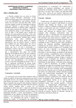 Apostila de Filosofia