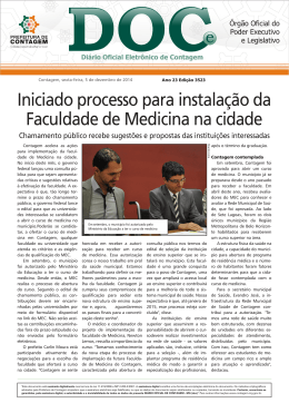 Iniciado processo para instala&ccedil;&atilde;o da Faculdade de Medicina na