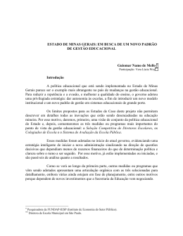 ESTADO DE MINAS GERAIS - Guiomar Namo de Mello