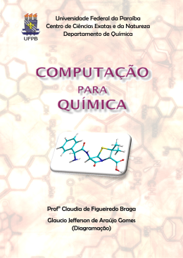 Apostila disciplina Computa&ccedil;&atilde;o Para Qu&iacute;mica