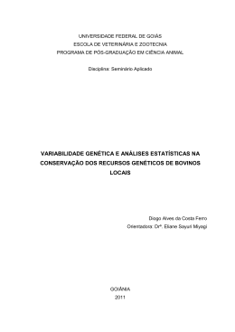 UNIVERSIDADE FEDERAL DE GOIÁS - EVZ