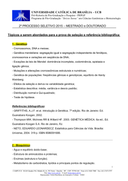 Bibliografia - Universidade Católica de Brasília