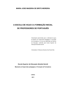 Dissertação- Maria José Moreira