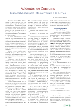 Acidentes de Consumo