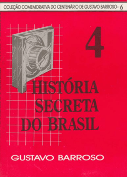 gustavo barroso hist&oacute;ria secreta do brasil