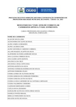 Resultado fase linguagens e codigos