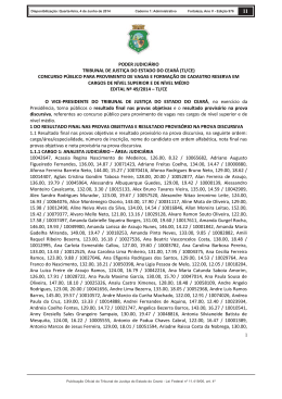 Clique aqui e veja a lista de aprovados - Sindojus-CE
