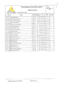 7.&ordm; Ano - Agrupamento de Escolas Lima-de