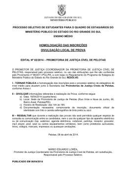 processo seletivo de estudantes para o quadro de estagi&aacute;rios do