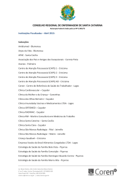Fiscaliza&ccedil;&otilde;es realizadas em Abril de 2013