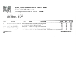 ASSEMBL&Eacute;IA LEGISLATIVA DO ESTADO DO AMAZONAS