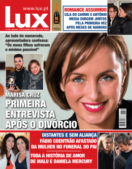PRIMEIRA ENTREVISTA AP&Oacute;S O DIV&Oacute;RCIO