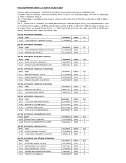FUNCEB / PORTARIA GAB N&ordm;. 176 DE 04 DE JULHO