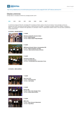 Portal da Ind&uacute;stria :: IEL :: Pr&ecirc;mio IEL de Est&aacute;gio