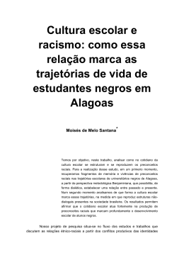 Cultura escolar e racismo: como essa relação marca as trajetórias