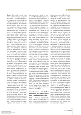 5 Ribeiro &ndash; Essa rela&ccedil;&atilde;o tem sido muito ruim e no Distrito Federal